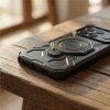 Etui Pancerne z Podstawką Tech-Protect TacticStand MagSafe do Xiaomi 15T Matte Black (Matowy Czarny)